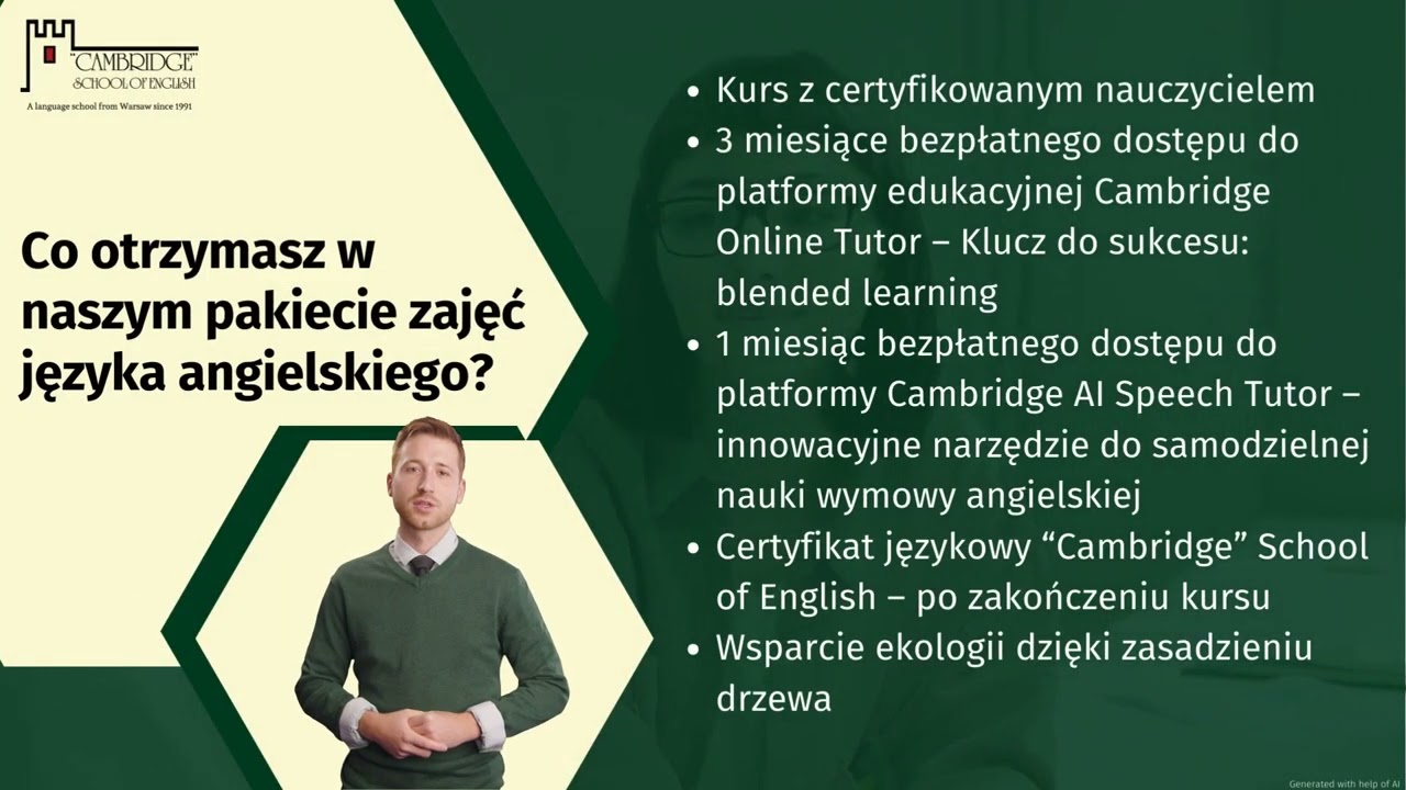 Intensywny kurs indywidualny online przygotowujący do egzaminów FCE, CAE, IELTS lub TOEIC