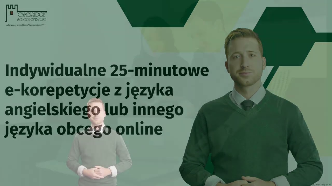Indywidualne 25-minutowe e-korepetycje z języków obcych - efektywna i ekspresowa nauka online