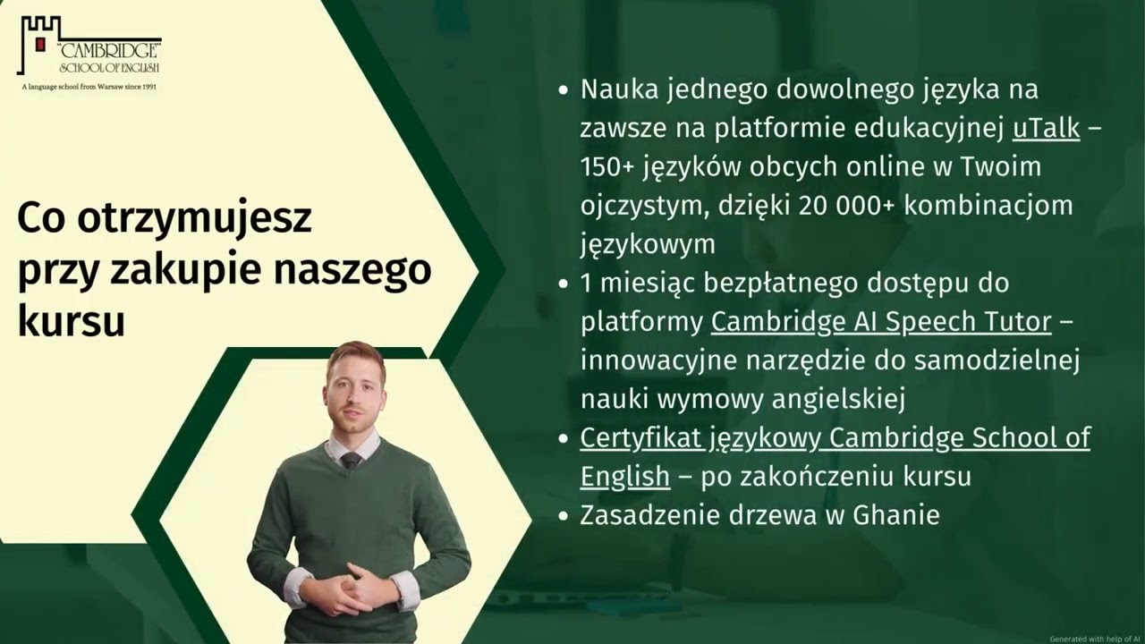 Grupowe kursy językowe z języka polskiego dla obcokrajowców