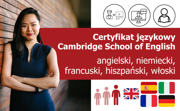 Audyt językowy + Certyfikat Językowy Cambridge School of English