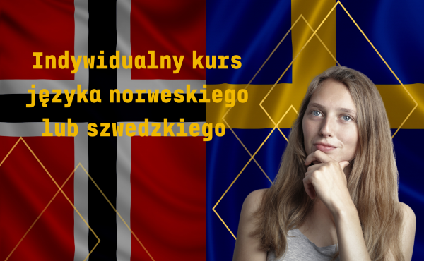 Nauka indywidualna szwedzkiego lub norweskiego online z lektorem polskim