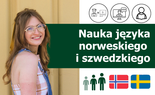 Indywidualny kurs języka norweskiego i szwedzkiego z non-native speakerem online