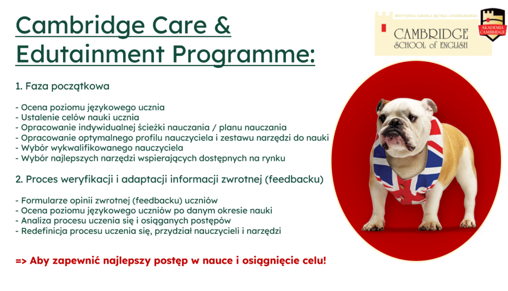 Cambridge Care & Edutainment Programme