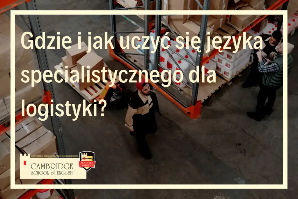 Kurs języka angielskiego specjalistycznego online Angielski Dla Logistyki I Zarządzania Łańcuchem Dostaw / English for Logistics and Supply Chain