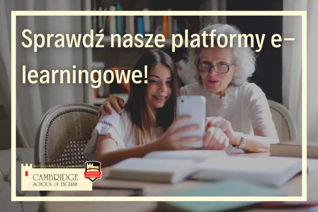 Kursy języka angielskiego dla seniorów w naszej szkole językowej Cambridge School of English