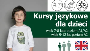 Grupowe kursy językowe dla najmłodszych dzieci z języka angielskiego native speaker online lub stacjonarnie - angielski dla dzieci od podstaw Warszawa Centrum