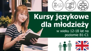 Grupowe kursy językowe dla nastolatków z języka angielskiego online lektor polski lub native speaker - angielski dla młodzieży - Premium VALUE