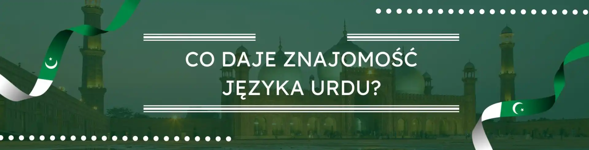 Co daje znajomość języka urdu