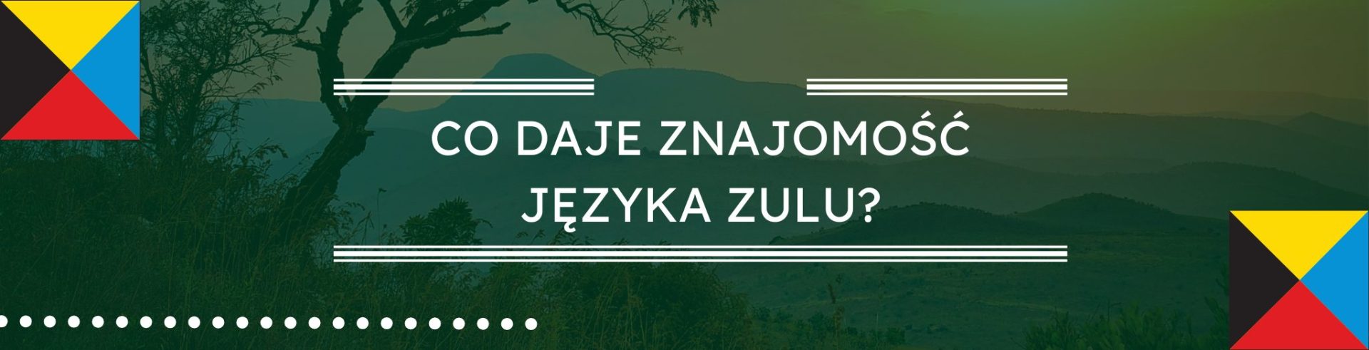 Co daje znajomość języka zulu