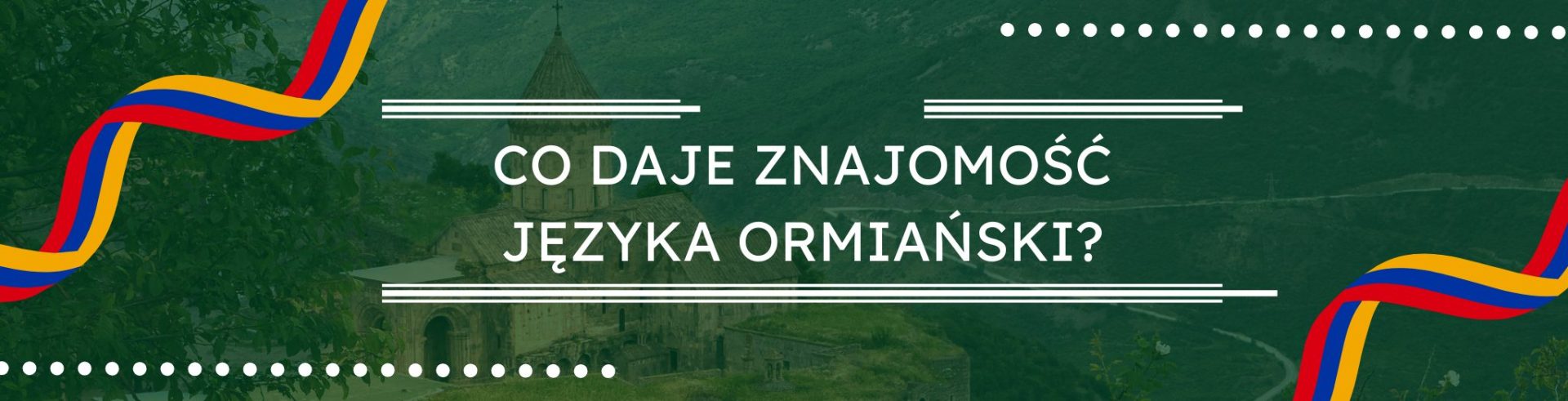 Gdzie używa się języka ormiańskiego