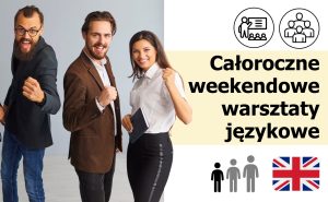 Całoroczne super intensywne weekendowe warsztaty i kursy języka angielskiego online dla dzieci, młodzieży i dorosłych